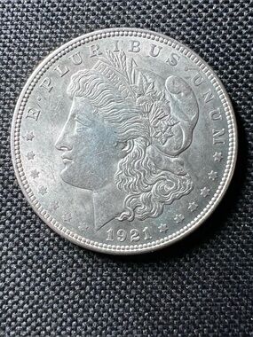 1921 Morgan Silver Dollar - Classic American Coin
